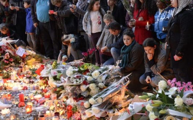 Paris attacks memorial Bataclan (image: www.telegraph.co.uk